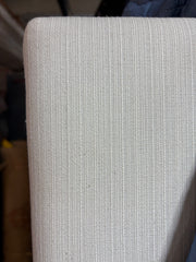 Sofa, White Linen Look, "L"- Shaped, Sku: 034053