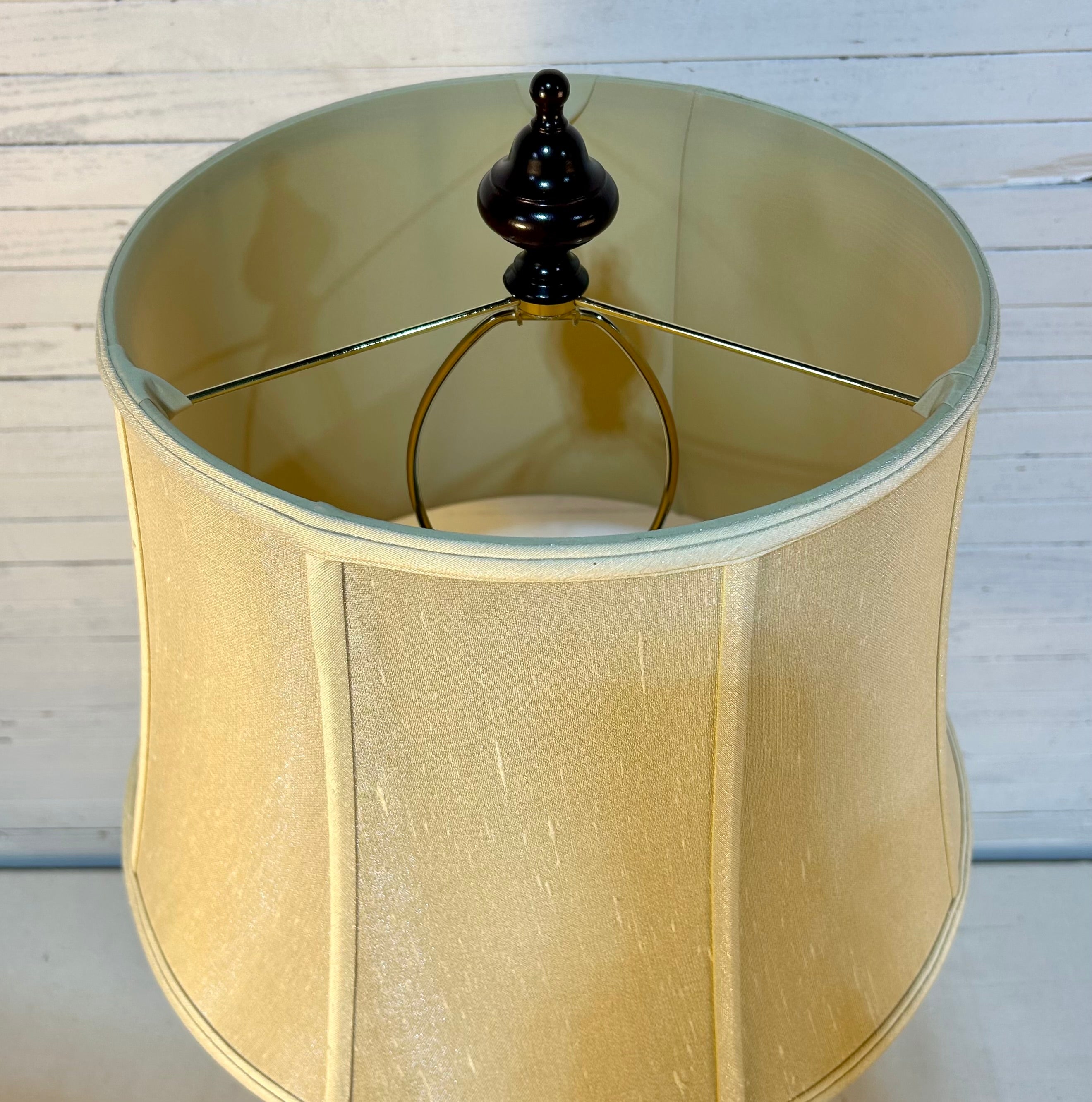 Bradburn Gallery Table Lamp, Bronze Twist Metal Base, Shade