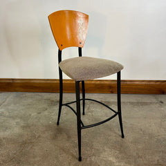 Counter Stool, Contemporary with Bentwood Back