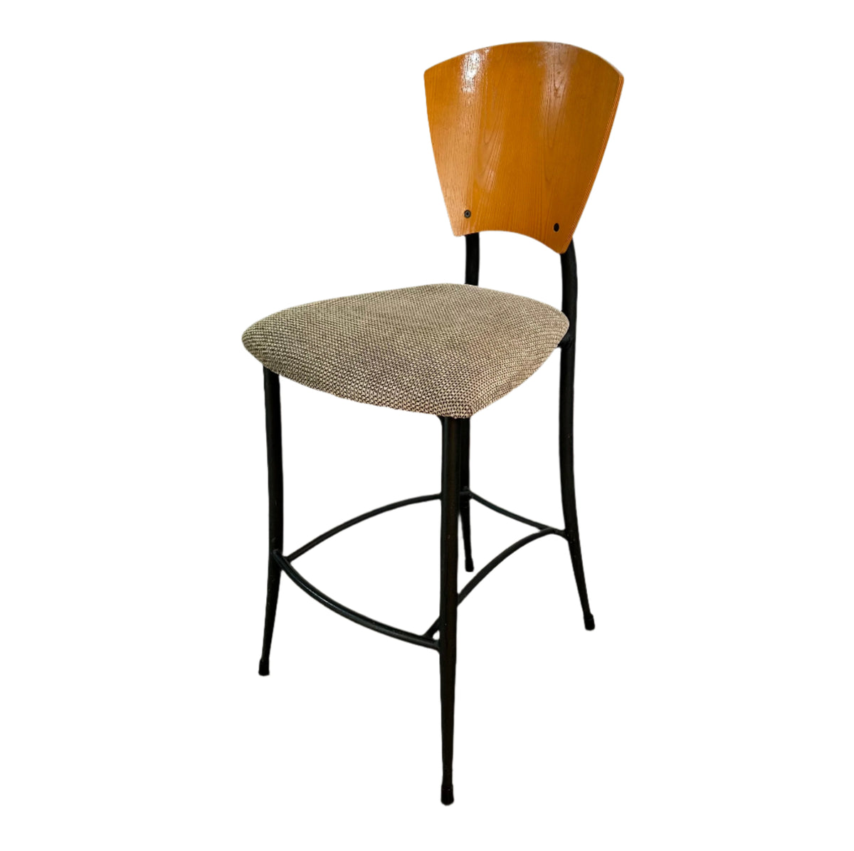 Counter Stool, Contemporary with Bentwood Back