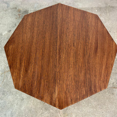 Mid Century Modern Octagonal End Table