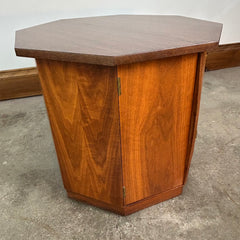 Mid Century Modern Octagonal End Table