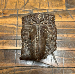 Carved Wood Architectural Piece, Elephant
