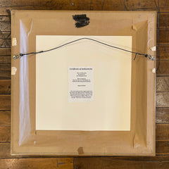 Benjamin Deal, Framed Wall Art, "Broadcast IV" Abstract, Signed