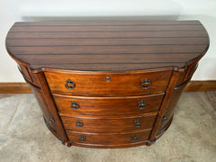 Harden Demilune Cabinet, Wood, Sagamore, Four Drawer, Two Cabinet