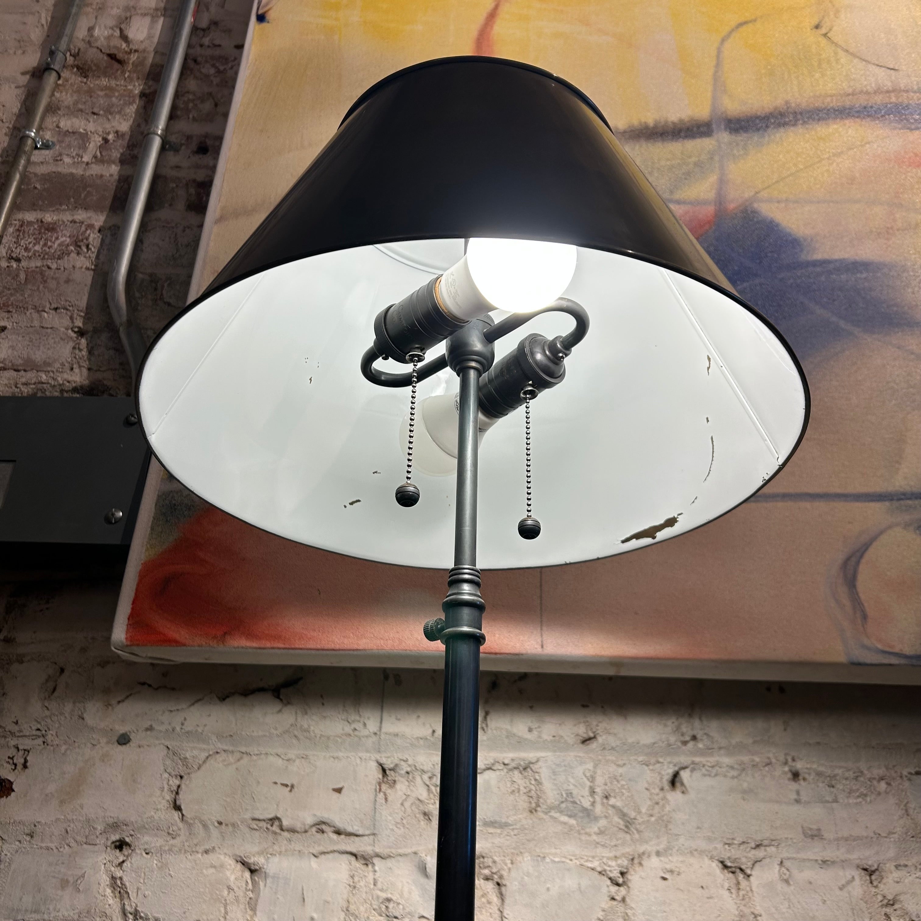 Visual Comfort Adjustable Floor Lamp with Metal Shade, sku: 032825
