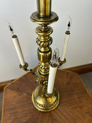 Table Lamp, Torchiere  and Candlabra, Brass, Vintage, sku: 032927
