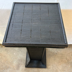 Vintage Bamboo Fern Stand, Black, sku: 032931