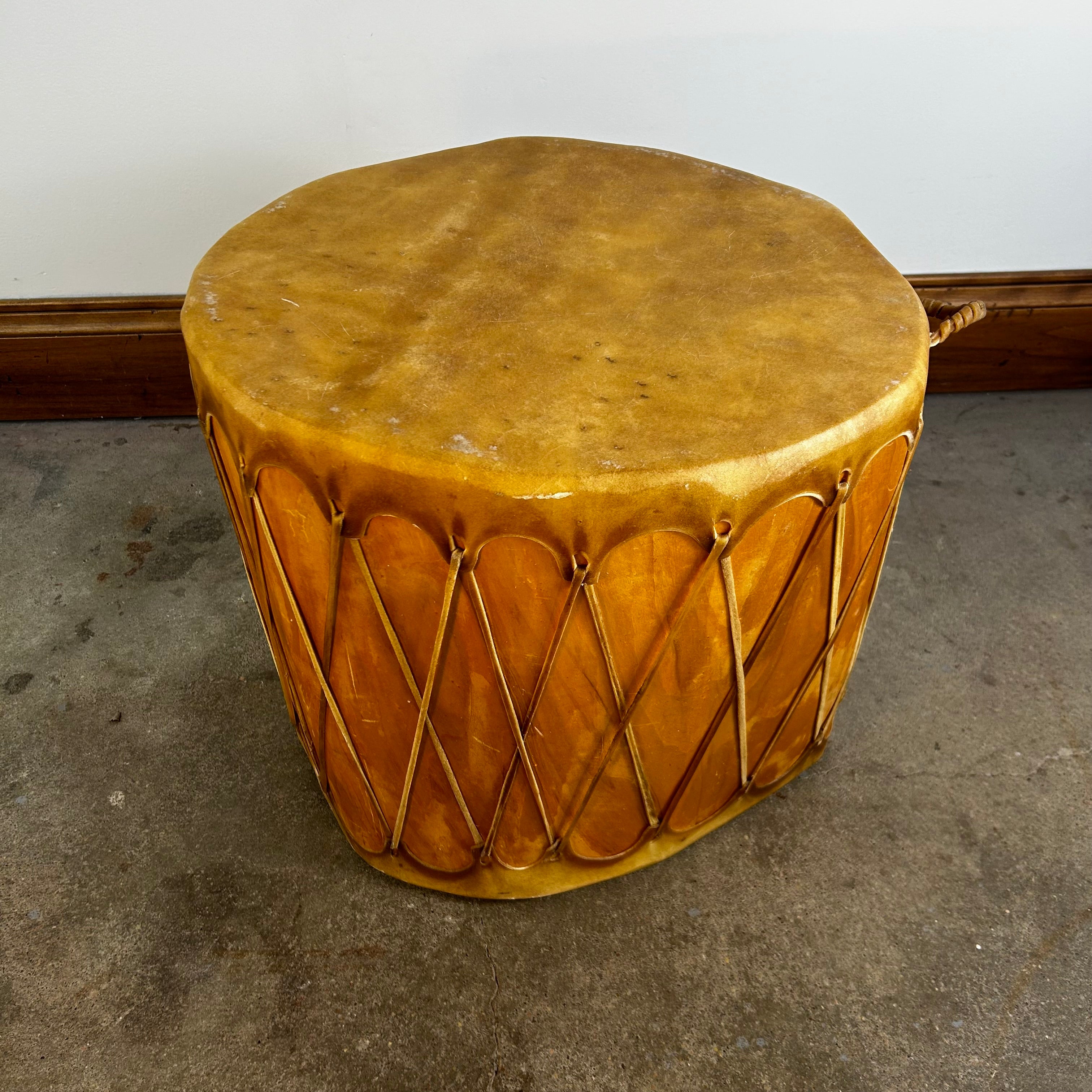 Ceremonial Drum, Hand Crafted, Large