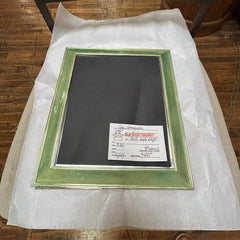 Jay Strongwater Picture Frame, Green Enamel, Brass, Sku: 033164