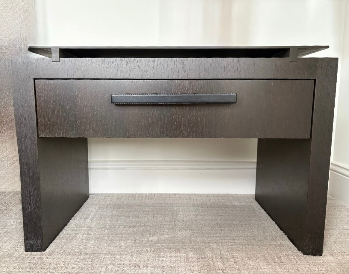 Antoine Prouly Night Stand w/ Metal Top, Floating, Sku: 032800