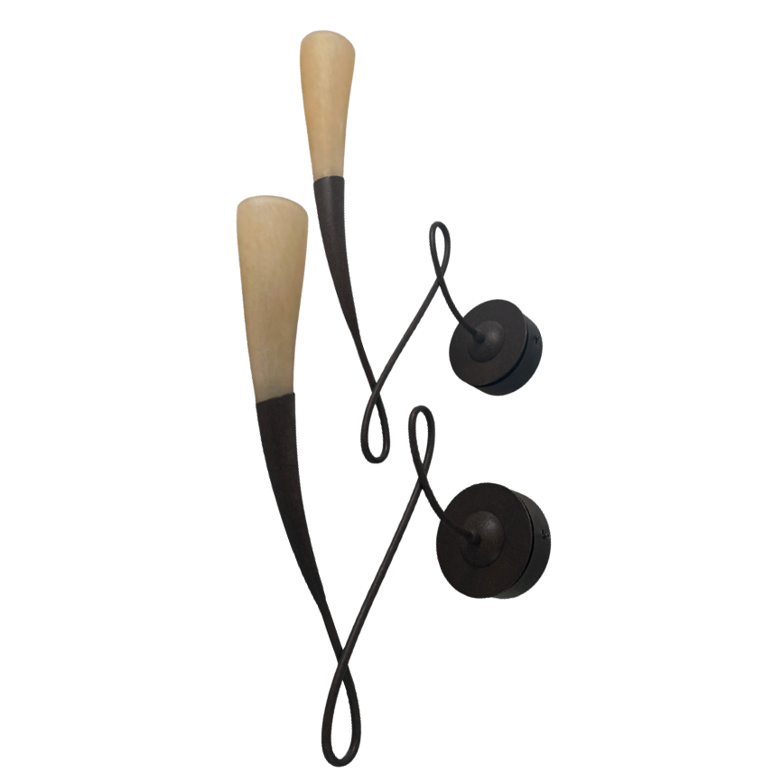 Sergio Terzani Wall Sconces, Wall Lights, Pair, Sku: 033184