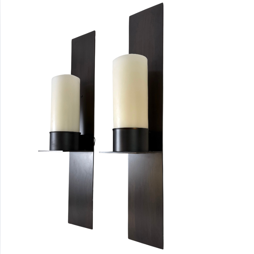 Pair of Holly Hunt Design, Kevin Reilly Timmeren Sconces, Sku: 033187