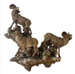 Mill Creek Studios, Artist Danny Edwards, "Mountaintop" 232 / 1200, Cast Resin Sculpture, Sku: 033210