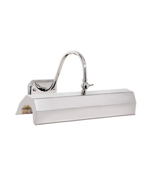 Ralph Lauren Collection Willoughby Medium Picture Light, Polished Nickel, New, sku: 033477
