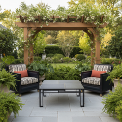 Century Furniture Four-Piece Patio Set, Indoor/Outdoor, Sku: 033033