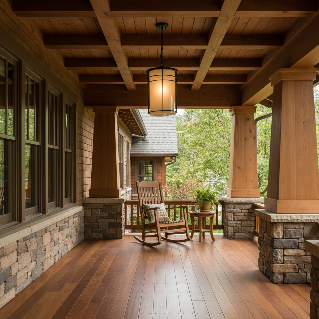 Exterior Pendant with Bronze Finish and Sand Colored Glass, 033898