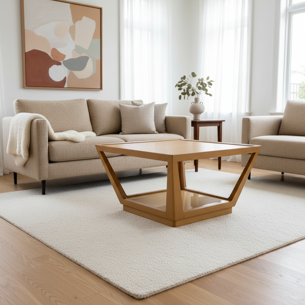 Precedent Collection by Edward Wormley for Drexel Beech & Elm Coffee Table, Sku 033921