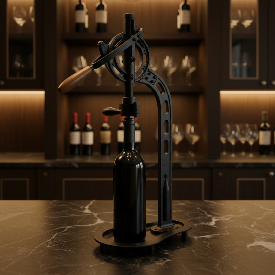Pottery Barn Countertop Corkscrew, Constructed from Steel, Sku 033970