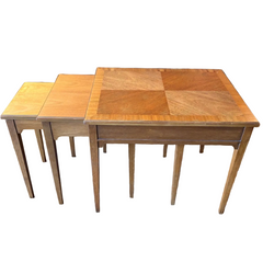 Set of 3 Nesting Tables "Heritage" Possibly Drexel, Sku 034000