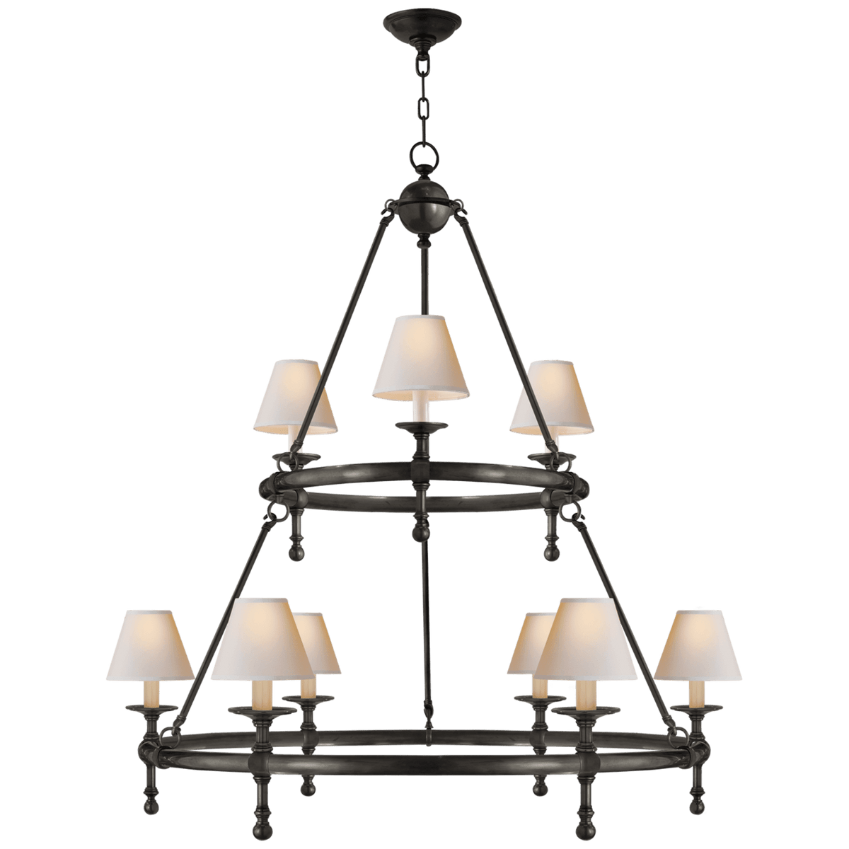 classic 2 tier chandelier