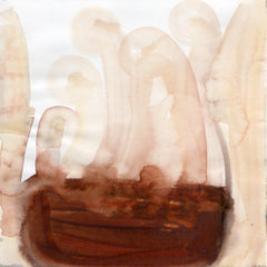 "Ghosts", Watercolor on Paper by Sunny Gibbons, Framed & Matted, Sku: 033393